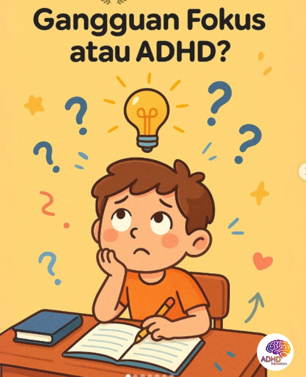 ADHD dan Kesulitan Fokus Anak: Edukasi untuk Keluarga di Kabupaten Klaten